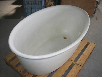 信楽焼き　陶器浴槽　楕円形　製作秘話　後編