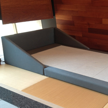 Wa Modern Stone Spa Low Bed Miyabi